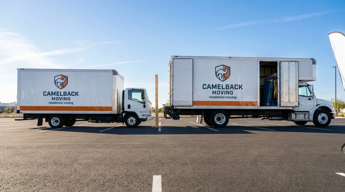 Moving truck size capacity guide in Clifton Springs